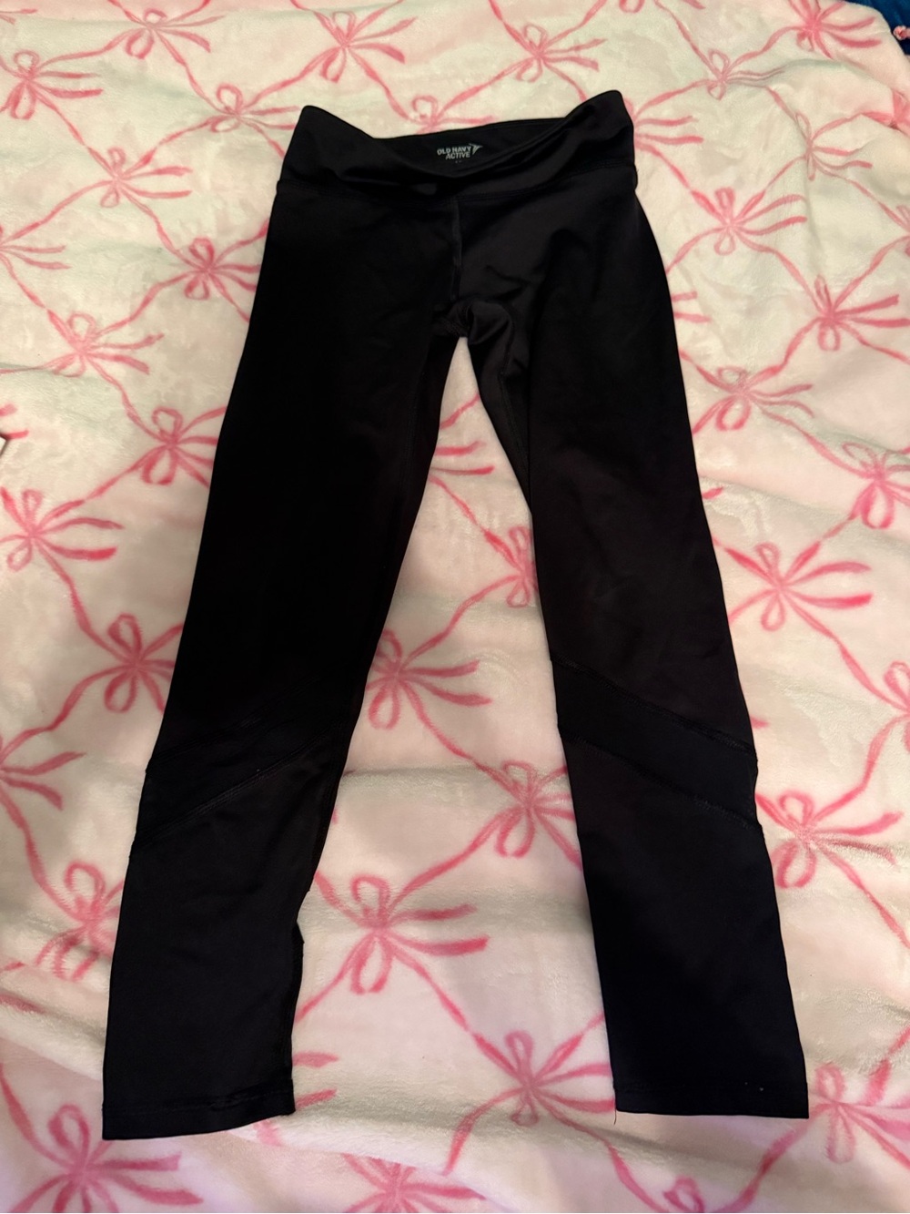 Old Navy Black Women's Jeggings with Subtle Knee Panels